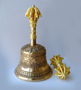金剛鈴杵(中 )(新)(9股)(純銅)