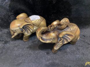 銅製神獸銅像
